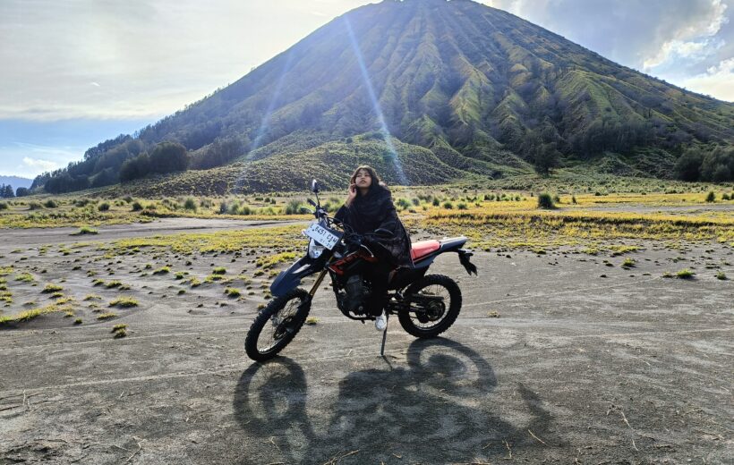 Rental Motor Trail start Sukapura